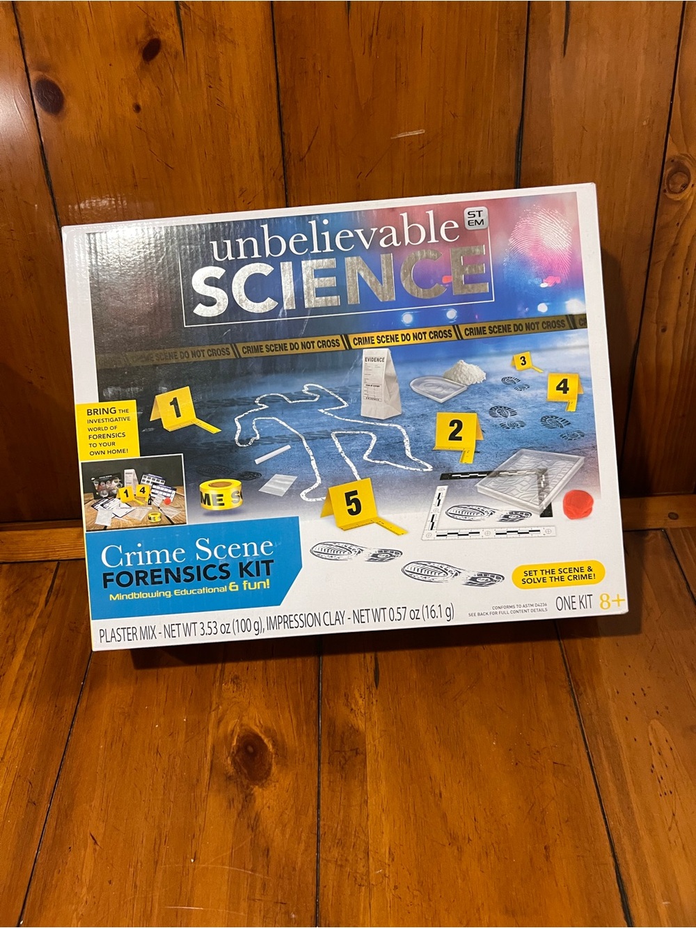 Crime Scene Forensics Kit - Blue